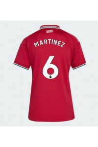 Manchester United Lisandro Martinez #6 Fotballdrakt Hjemme Klær Dame 2026-27 Korte ermer